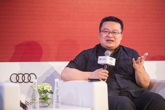 奥迪英杰汇公益大使董关鹏表示公益不能“只做不说”,“边做边说”才能实现公益的由点到线,由线到面,带动更多人参与