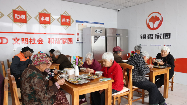 助力解决老年人就餐难题 “银杏家园”公益项目落地河北新河